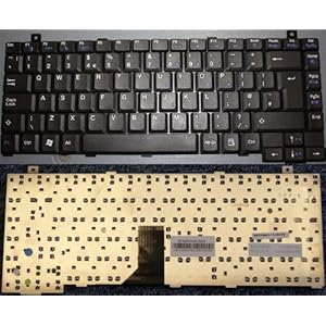 Gateway 3040GZ Black UK Replacement Laptop Keyboard (KEY144)