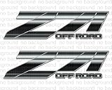 Carbon Fiber Z71 Decals Off Road Truck