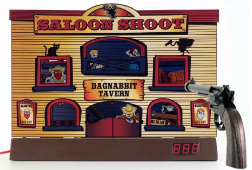 INTERACTIVE SALOON SHOOT SHOOTING GAME