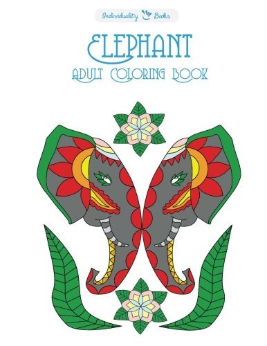 Elephant Adult Coloring Book