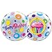 Qualatex-Specialty Bubble Balloons-Happy Birthday Cupcakes