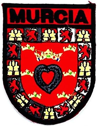 Murcia Patch Embroidered Iron on Hat Jacket Hoodie Backpack Ideal for Gift By Botan