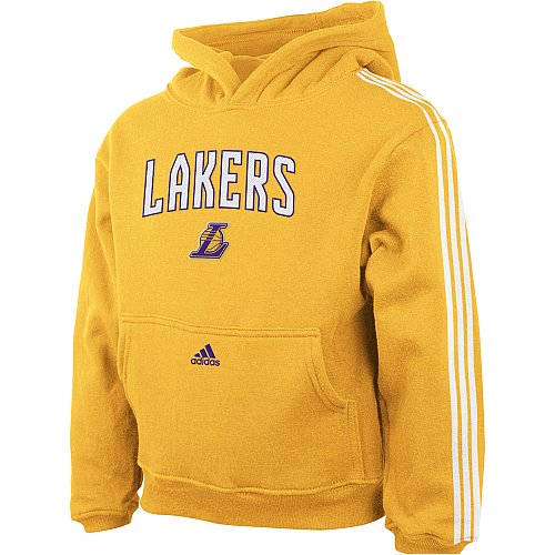 adidas Los Angeles Lakers Youth (Sizes 8-20) Gameday Hoodie