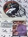 John Elway Autographed/Hand Signed Denver Broncos Mini Helmet - Metal Mask with SB MVP Inscription