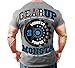 Monsta Clothing Co. Men's GearUp-Monsta (M-TEE218) T-shirt