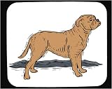 Mouse Pad with dog, french, mastiff, canine
