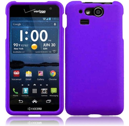 For Kyocera Hydro Elite C6750 Hard Cover Case (Dark Purple) For Kyocera Hydro Elite C6750 Hard Cover Case (Dark Purple)
