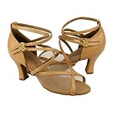1630 Ladies Latin Salsa Ballroom Dance Shoes 2.5 heel
