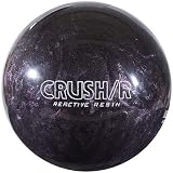 Ebonite Crush Reactive Black/Silver Sparkle Bowling Ball