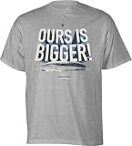 Dallas Cowboys Grey Bigger First Season Stadium T-Shirt - Medium