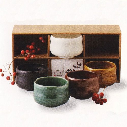 美濃焼　抹茶碗　5個セット　はんなり