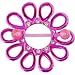 Bioplast Pink Jeweled Flower Nipple Shield