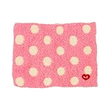 ミキハウス (mikihouse) 水玉＆ボーダーネックウォーマー ピンク（08）