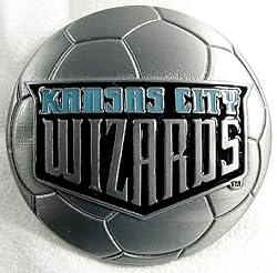 Kansas City Wizards MLS Soccer Team Buckle