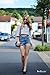 Sheinside Blue Mid Waist Ripped Denim Shorts