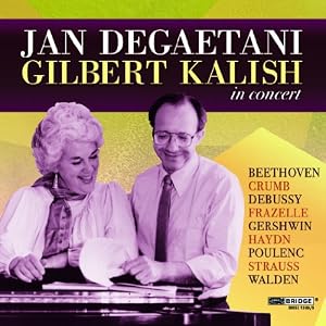 Jan DeGaetani and Gilbert Kalish in Concert image