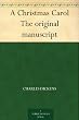 A Christmas Carol The original manuscript