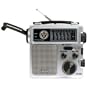 Eton FR250 Emergency Crank Radio Metallic Silver