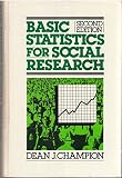 Basic statistics for social research
