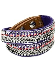Fiona Paxton "AFRICAN SUSHI" Emi Double Wrap Cuff Bracelet