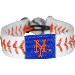 MLB New York Mets Authentic Baseball Bracelet