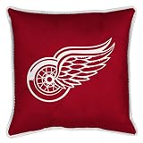 Best Quality Detroit Red Wings Decorative Pillow Bright Red By Pem America