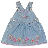 OshKosh B'Gosh Denim And Floral Jumper by
