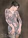 Tattoo Japanese Lady Wall Scroll R23