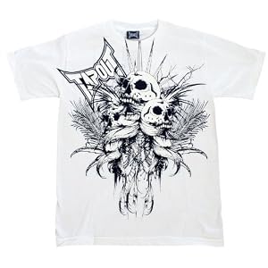 Cannibal S/S Guys T-shirt in White by Tapout Clothing