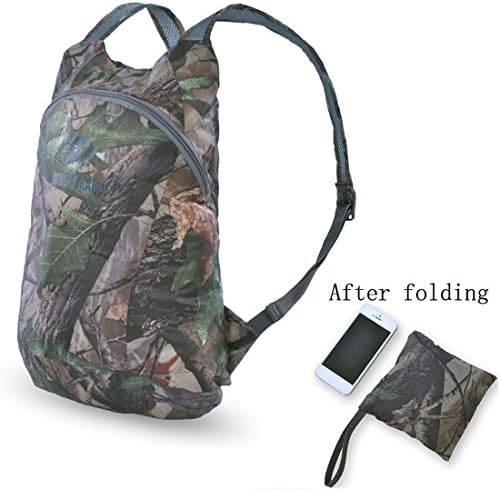 Joypower Portable Waterproof Backpack Folding Outdoor Bionic Camo Travel Bag