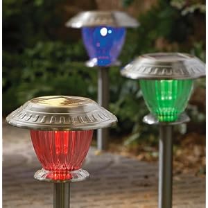 12 - Pc. Color Changing Solar Lights Set, BRONZE by Westinghouse