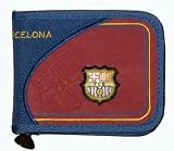 FC Barcelona Bi-Fold Zippered Wallet