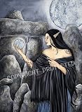 Moonstone Amy Brown Faery Art Print 8.5X11 New Release