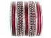 Beachcombers! Ethnic Glass Indian Wedding Bridal Bollywood Bangles Belly Dance Bracelets Set Pomegranate Red