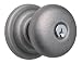 Sapphire KS-1453-1-DN Sumter Entry Knob, Distressed Nickel