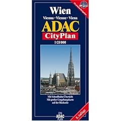 ADAC Stadtpl�ne, Wien: Mit City- und Schnellbahn-Plan
