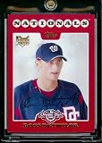 2008 Topps Opening Day # 200 Ross Detwiler RC - Rookie Card - Washington Nationals - MLB Baseball Trading Card in a Protective Screw Down Display Case