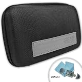 Protective Dura-Shell Carrying Case for Western Digital My Passport Essential SE 1 TB , USB 3.0 and USB 2.0 Portable External Hard Drive - Includes Wrist Strap and **Includes Accessory Bag**