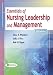 Essentials of Nursing Leadership and Management (Whitehead, Essentials of Nursing Leadership and Management)
