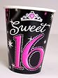 Sweet 16 Sparkle Cups 8ct