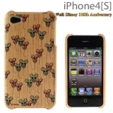 Walt Disney 110th Woodケース iPhone4/4S(バルーン)