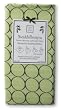 SwaddleDesigns Lightweight Marquisette Swaddling Blanket - Lime with Brown Mod Circles