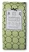 SwaddleDesigns Lightweight Marquisette Swaddling Blanket - Lime with Brown Mod Circles