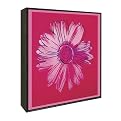 Daisy, 1982 Pop Art - Crimson/ Pink (14x14")