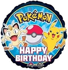 Pokemon Happy Birthday Balloon Bouquet