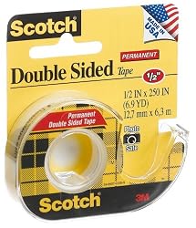 Scotch Double Sided Tape, 1 roll