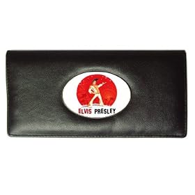 Long Wallet of Elvis Presley Photo Characature Cartoon