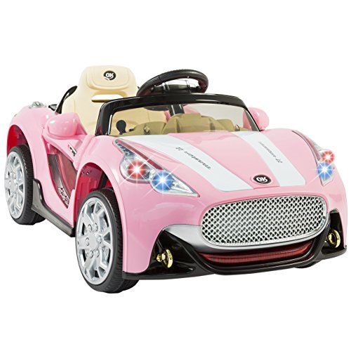 Best Choice Products 12V Car Kids RC Car Electric Battery Power Ride On with Radio & MP3, Pink Sale