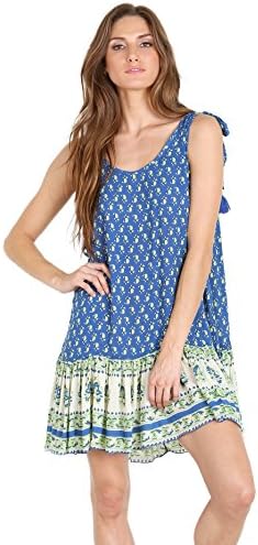 Faithfull the Brand Elixir Dress Indigo Paisley