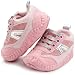 Rising Star Baby-Girls Newborn Fashion Shoes, Pink, 6-9 Months